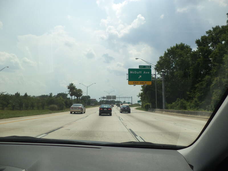 Florida I10wb Exit 360, Jacksonville, Duval County, Florida