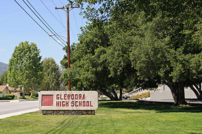 Glendora High School serves the City of Glendora, which is located along the old Route 66 at the eastern edge of San Gabriel Valley. Due to the Route 66 location, this community is older than most other San Gabriel Valley communities; Glendora High