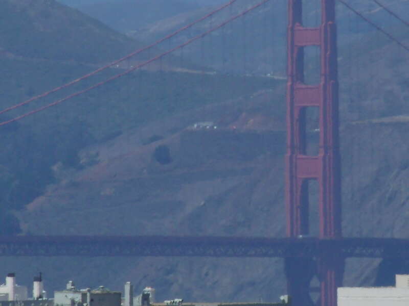 Golden Gate Bridge From Hilton Union Square