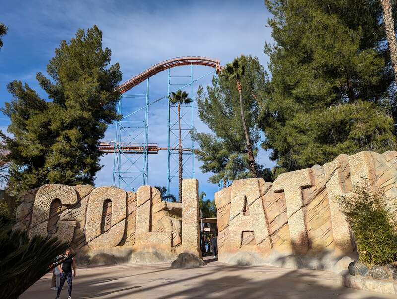 Goliath's entrance.
