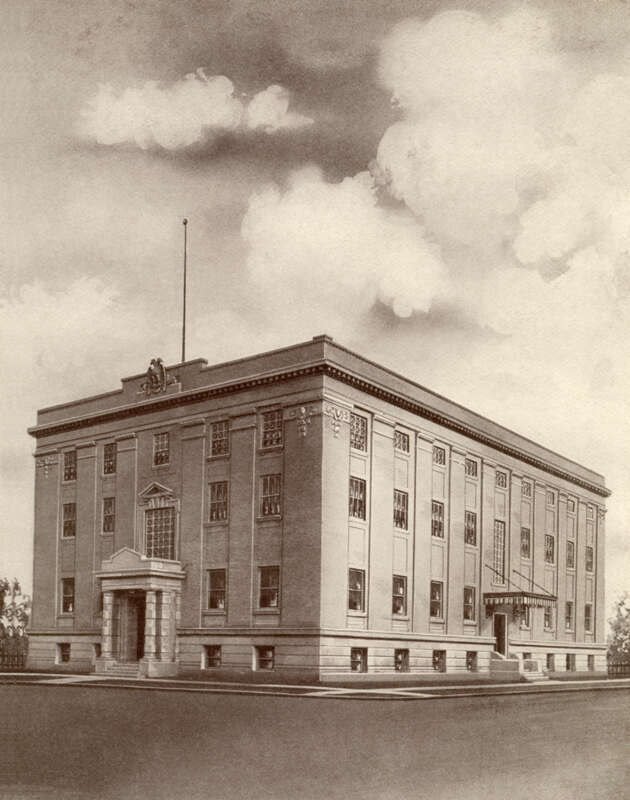 Grand Forks Masonic Center - Kem Temple Grand Forks, North Dakota - Postcard 1913