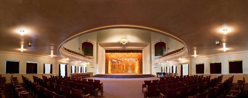 Upper Auditorium of the Grand Forks Masonic Center - Kem Temple Grand Forks, North Dakota
