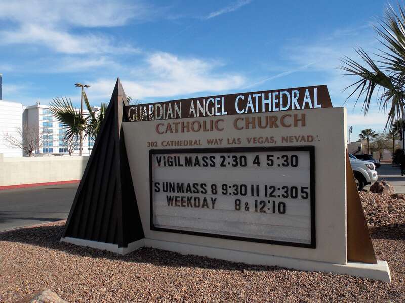 Guardian Angel Cathedral in Las Vegas, Nevada.