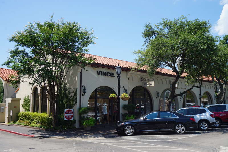 Highland Park Village in Highland Park, Texas (United States).