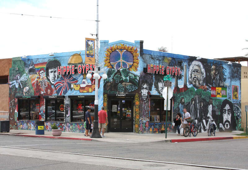 Downtown Tucson, Arizona.