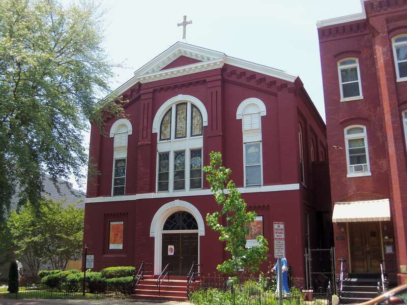 Holy Name Catholic Church in Northeast Washington, DC.