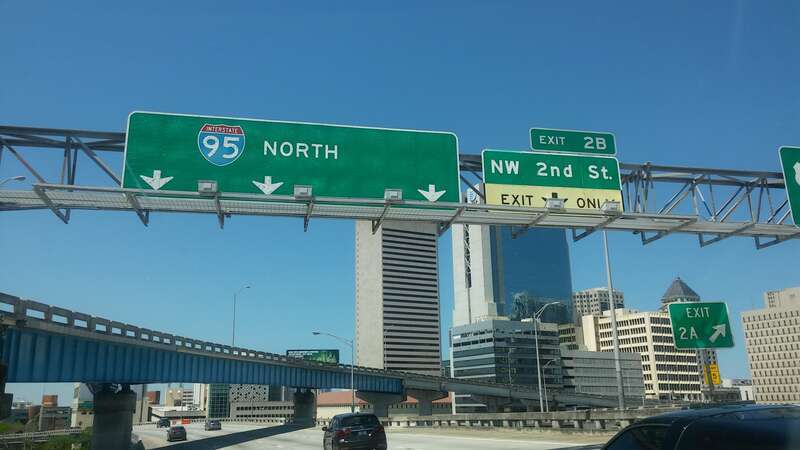 I-95 Northbound MIAMI.