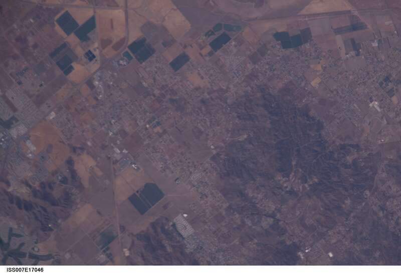 View of California taken during ISS Expedition 7.