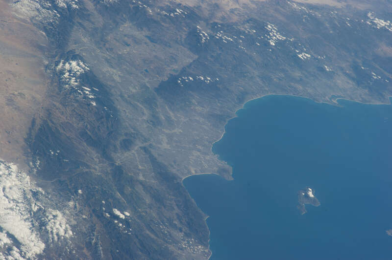 View of California taken during ISS Expedition 34.