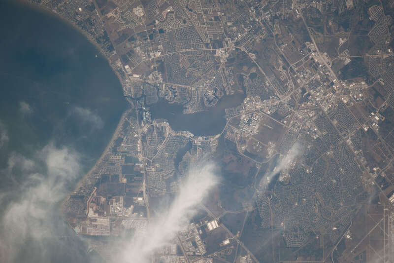 View of Texas taken during ISS Expedition 34.