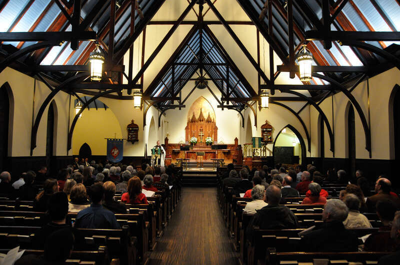 Interior of St. John's Episcopal Church, Tallahassee, circa 2011