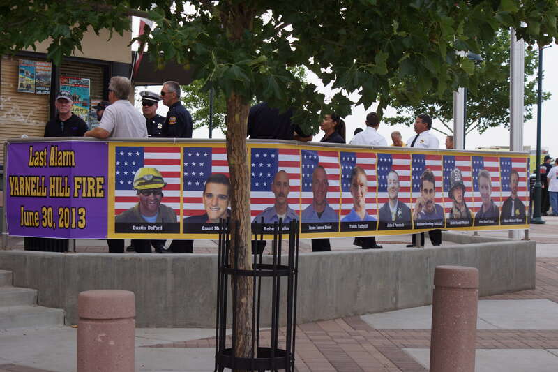 July 9, 2013, Approaching Florentine and Main, Prescott Valley, AZ