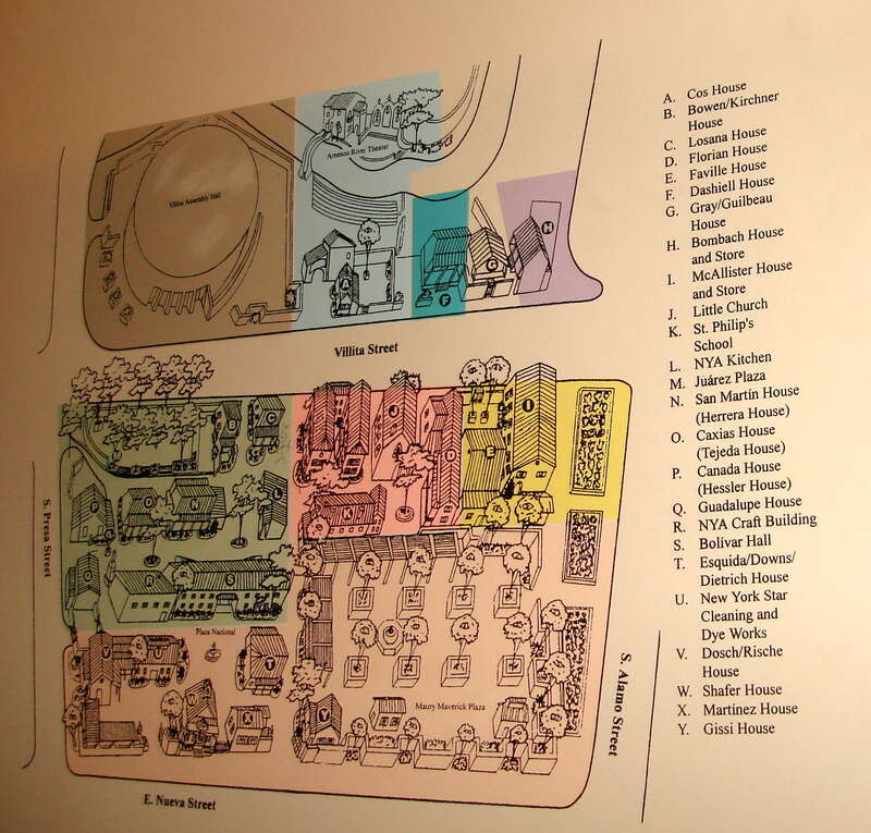 La Villita National Historic District - San Antonio, TX USA