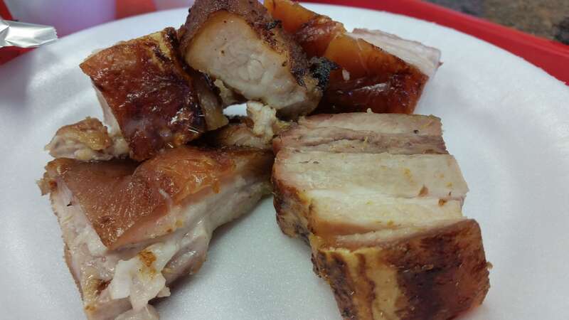 Lechon Kawali served at Jochi Resto Grill in Chula Vista