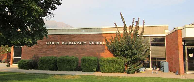 Elementary school in Lindon, Utah.