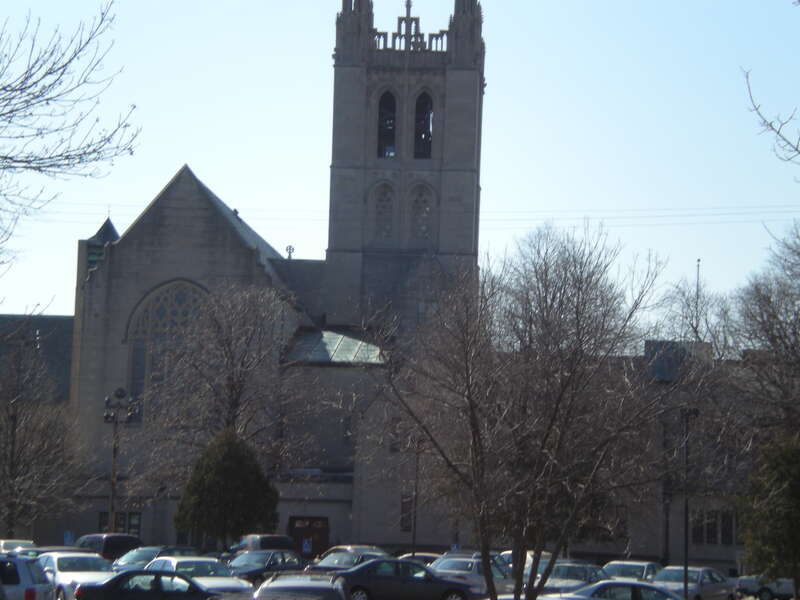 Locust Leaves and Shadows, House of Hope Church