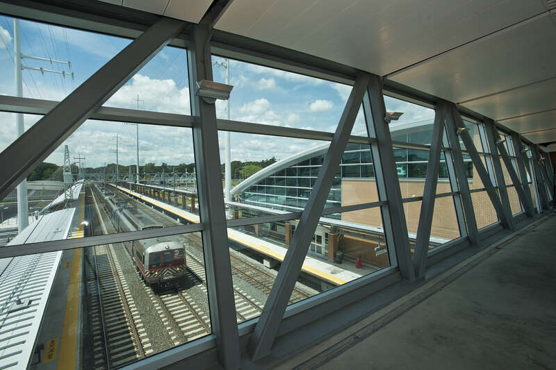 Metro-North Railroad's newest station, in West Haven, Conn., opened for business on Sunday, August 18, 2013.

Photo: Metropolitan Transportation Authority / Patrick Cashin.