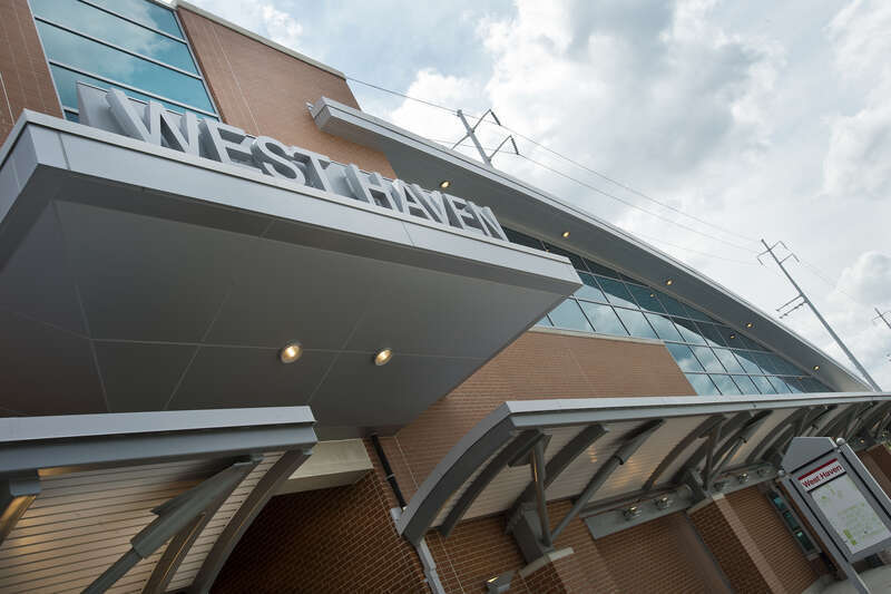Metro-North Railroad's newest station, in West Haven, Conn., opened for business on Sunday, August 18, 2013.

Photo: Metropolitan Transportation Authority / Patrick Cashin.