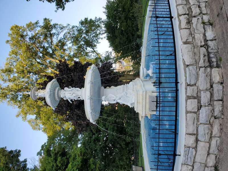 Maids of the Mist fountain in St. Joseph, Michigan, USA