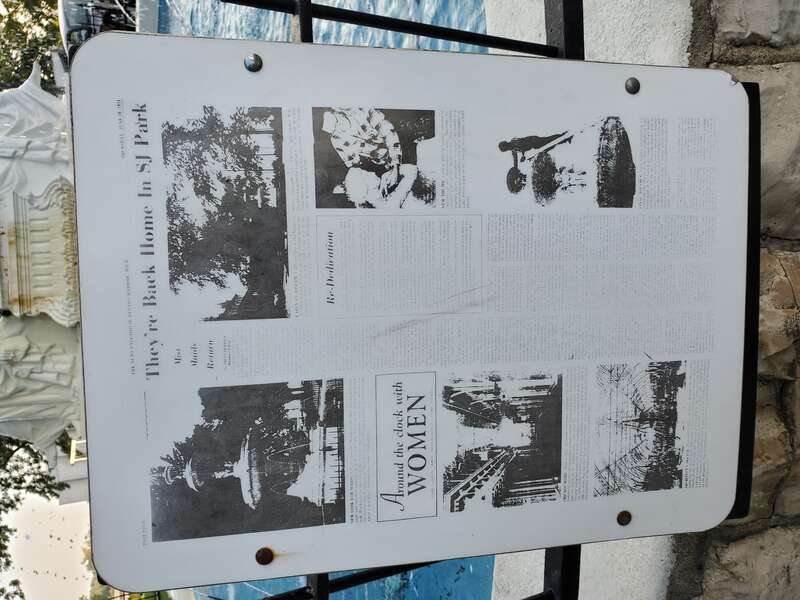 A fountain located downtown St. Joseph, Michigan, USA