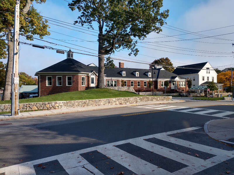 The former Malden City Infirmary, now a senior living facility in Malden, Massachusetts.
