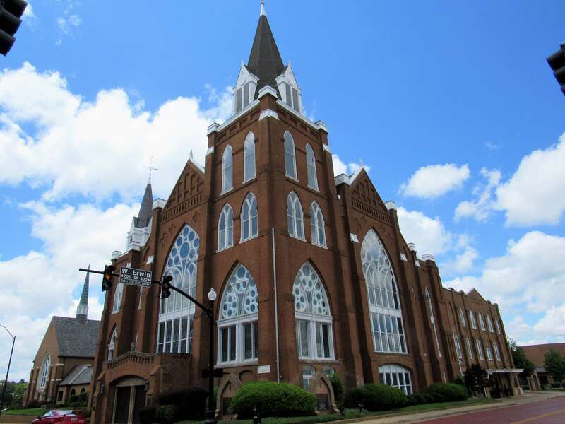 Marvin United Methodist Church in Tyler, Texas.