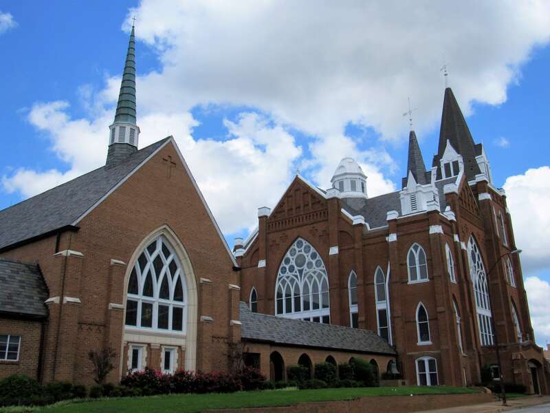 Marvin United Methodist Church in Tyler, Texas.