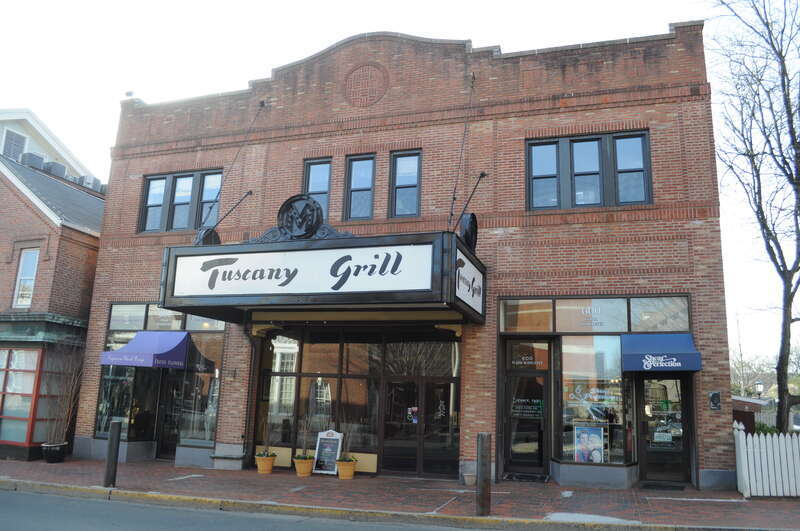 109-111 College Street, Middletown, Connecticut, USA. This 1926 building functioned for over 40 years as the entrance to the Middlesex Theater, which faced Main Street. The latter was originally the Middlesex Opera House, built 1892; later Middlesex