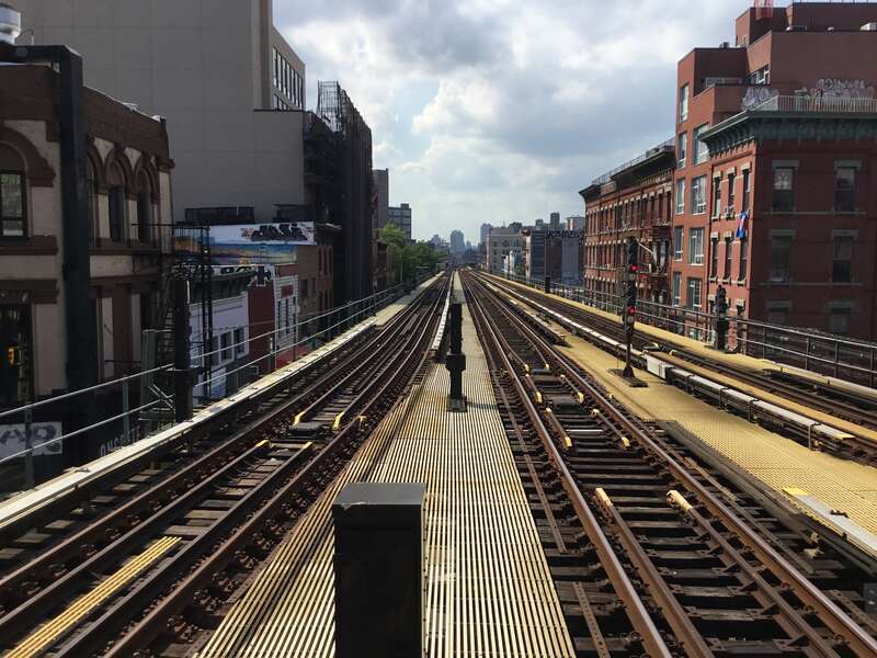 View from the Myrtle Avenue Station