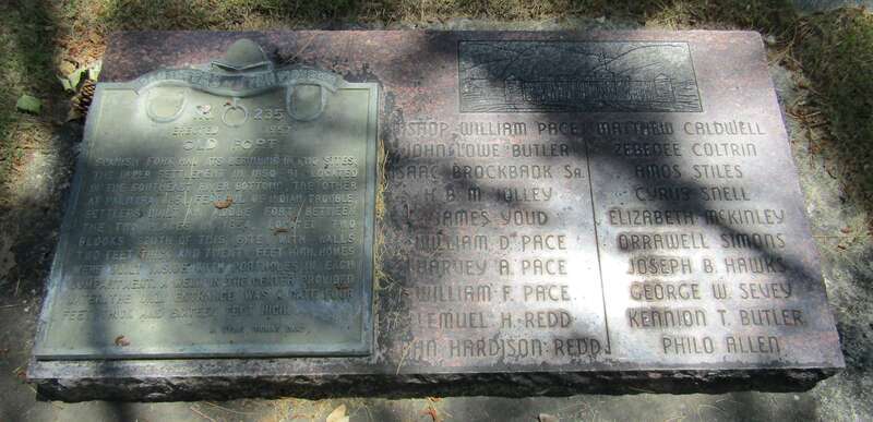 Plaque in Spanish Fork, Utah.