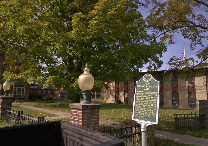 Old Mecosta County Jail Historical Marker