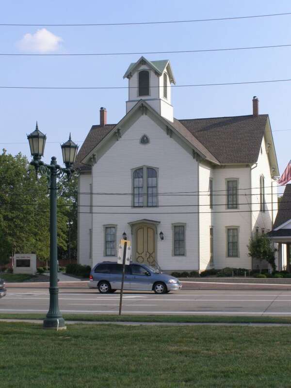 Historic Stongsville Townhall.  National Register of Historic Places, Strongsville, Ohio