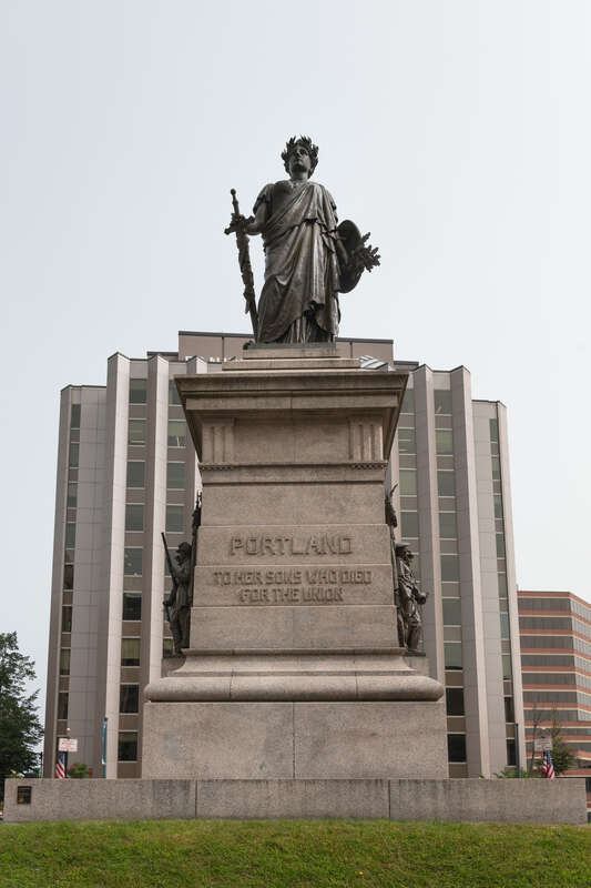 Our Lady of Victories - Monument Square, Portland, Maine, USA