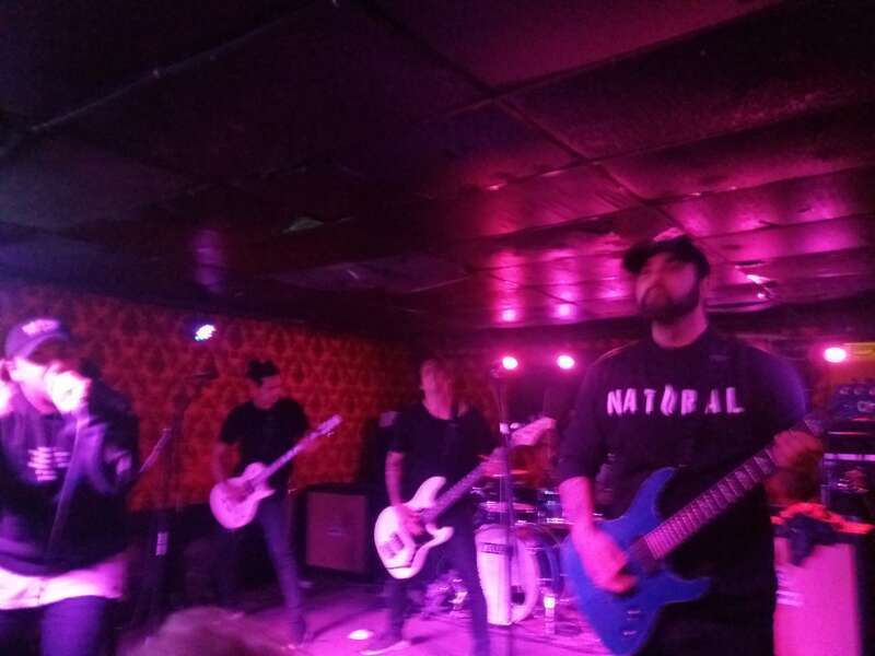 New Jersey based band Palisades playing at The Jackpot in Lawrence, KS in 2016