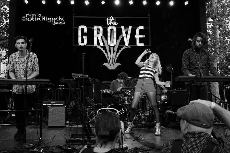 Phases performing live at The Grove shopping center in Los Angeles California on Wednesday July 13th, 2016. Part of the &quot;Grove Sounds&quot; series of free concerts presented by Citi Private Pass.