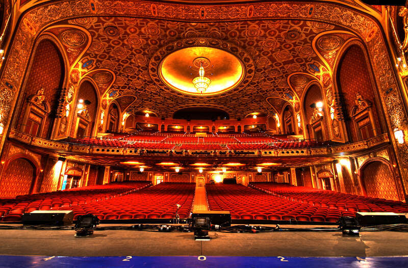 Interior of the Providence Performing Arts Center
