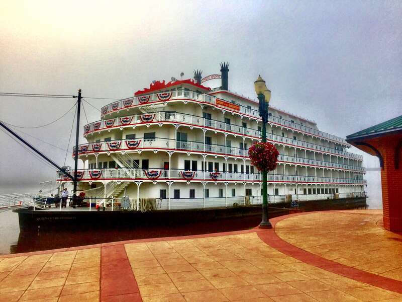 Queen of the Mississippi at the Port of Dubuque