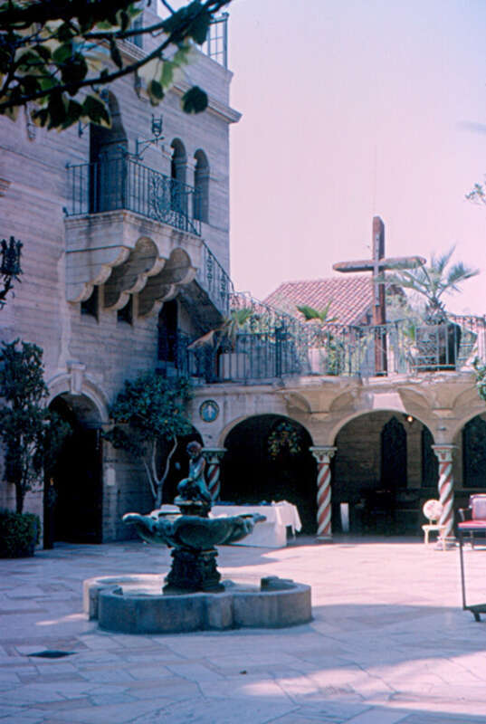 The Mission Inn was built from 1903 to 1931.  It is on of Riverside's leading hotels, and has had many famous guests, including 10 U. S. Presidents.  It was never a mission, but was built in &quot;mission&quot; sty.e.