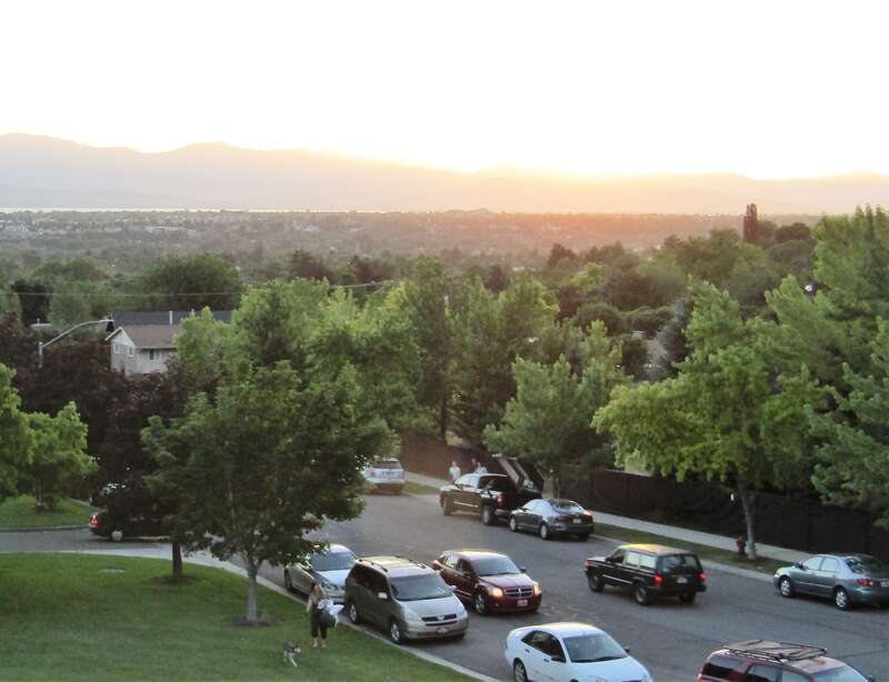 The road E 2620 N near Rock Canyon Park.