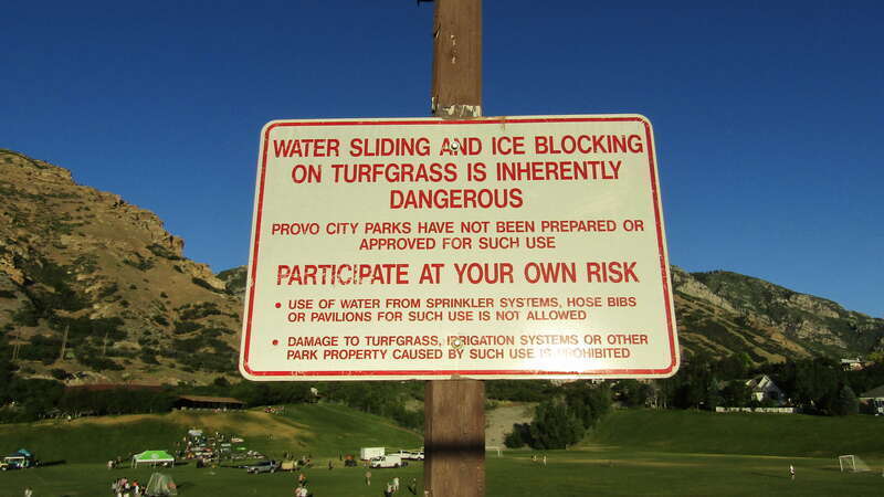 Rock Canyon Park sign