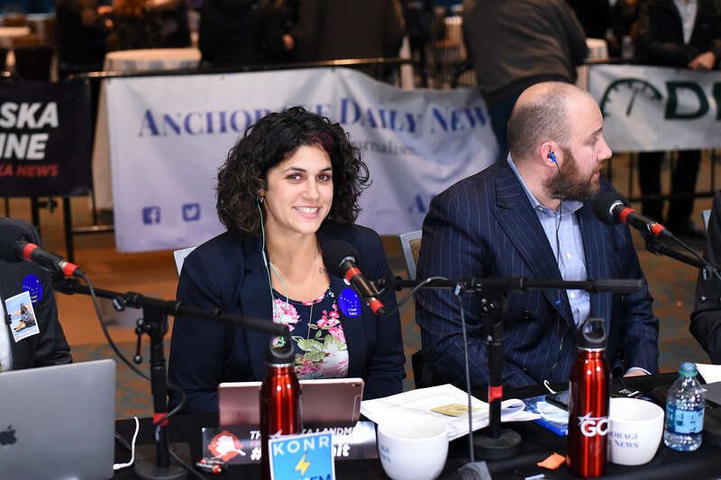 Photo taken at Election Central, Alaska General Election 2018. Election Central was co-hosted by ADN and the Alaska Landmine, and sponsored by GCI and Dittman Resarch.

This photo is provided under a Creative Commons Attribution license. Please