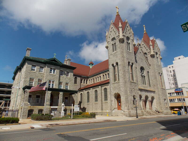 St. Nicholas of Tolentine Church and Rectory in Atlantic City, New Jersey.