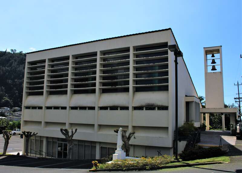 Saint Stephen Catholic Church on Pali Highway in Honolulu, Hawaii.