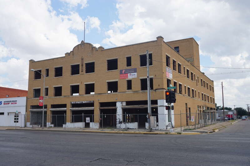The former Roosevelt Hotel in San Angelo, Texas (United States).