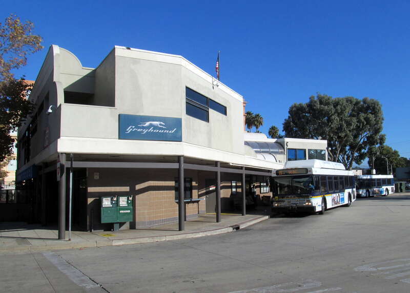 Santa Cruz bus terminal in October 2017