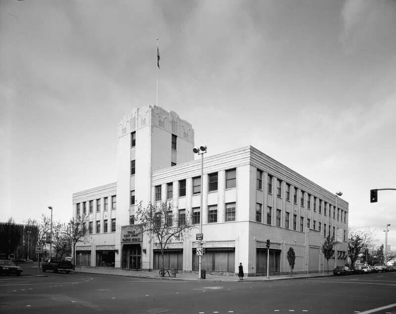 The now-demolished Sears - Roebuck Building in Spokane, Washington.