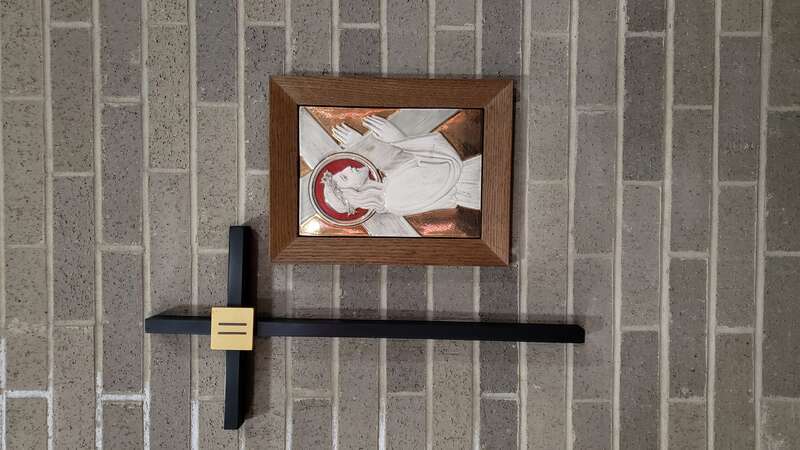 Second Station of the Cross at St. Teresa