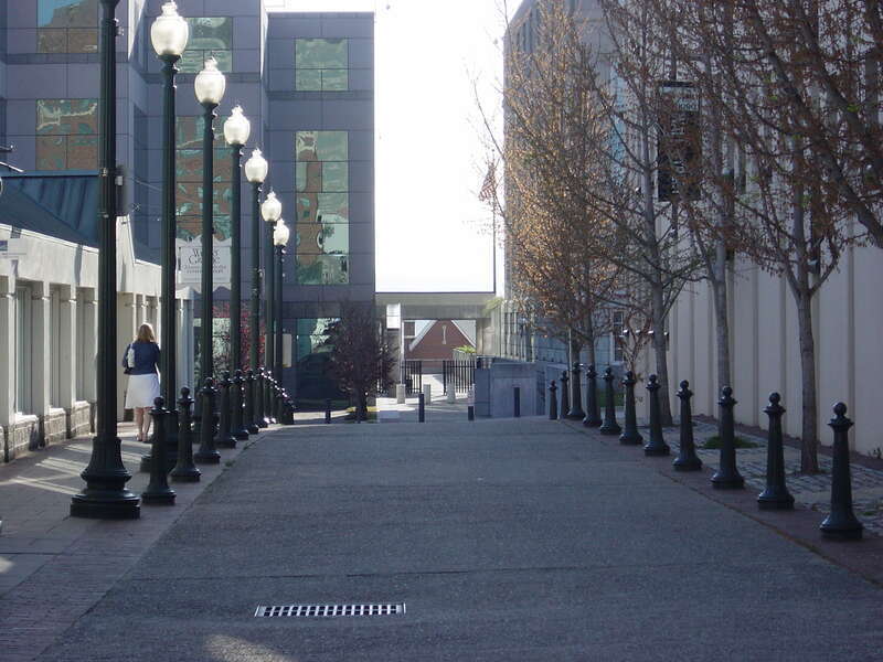 Wall Street in downtown Asheville