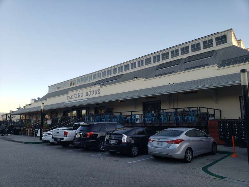 Northwest side of Anaheim Packing House