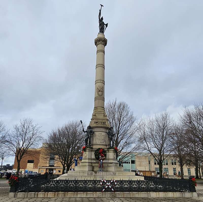 Soldiers and Sailors Monument, Hackley Park, Muskegon, Michigan